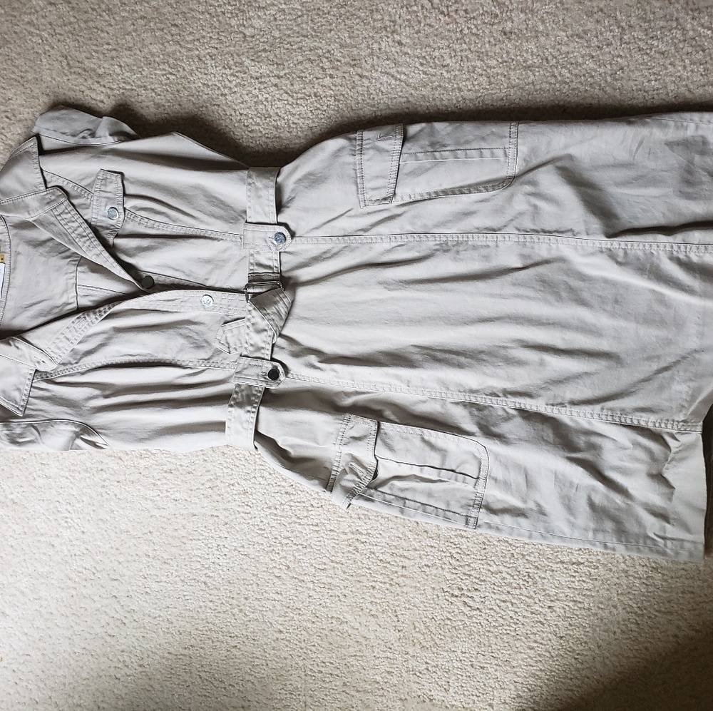 Calvin Klein khaki dress